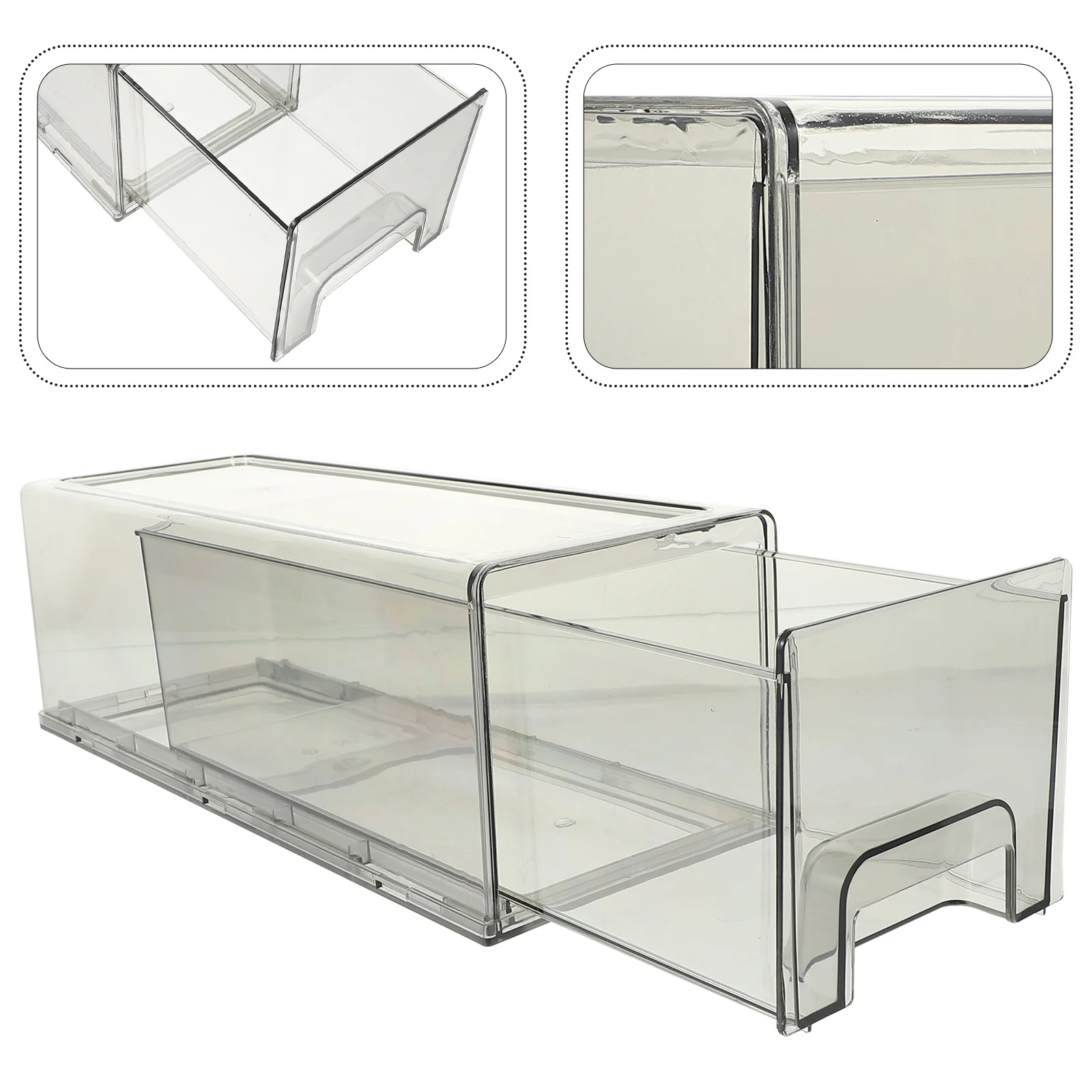 1pcs Transparent Refrigerator Storage Box Stackable Fridge Organizer Crisper Case For Kitchen Freezer Pantry Food Storage
1pcs Transparent Refrigerator Storage Box Stackable Fridge Organizer Crisper Case For Kitchen Freezer Pantry Food Storage