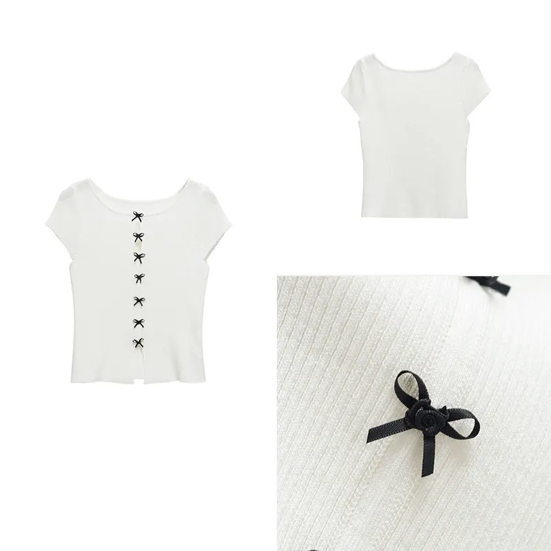Women's Slim Fit Short Sleeve Knitwear Summer 2026 New Arrival Knot Color Block Casual Style ZADATA 960081
Women's Slim Fit Short Sleeve Knitwear Summer 2026 New Arrival Knot Color Block Casual Style ZADATA 960081
