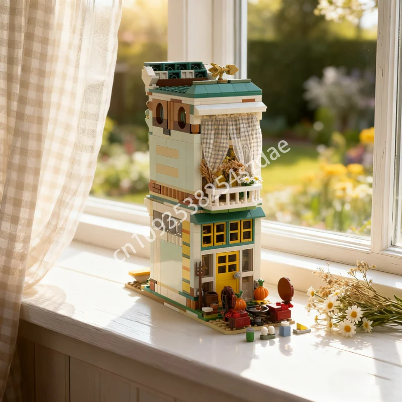 770pcs MOC Autumn S Apartment Alternate Friendse Model Building Blocks Toy Architecture Idea Christmas Gifts Brick Kids Birthday
770pcs MOC Autumn S Apartment Alternate Friendse Model Building Blocks Toy Architecture Idea Christmas Gifts Brick Kids Birthday