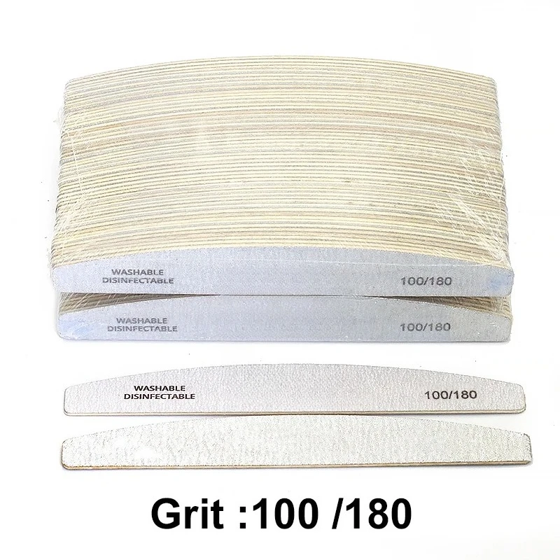 50/100Pcs Professional Wooden Nail Files 180/240 Buffer 100/180 Grey Boat Wood Sandpaper Block Gel Polisher Sanding Nail Files
50/100Pcs Professional Wooden Nail Files 180/240 Buffer 100/180 Grey Boat Wood Sandpaper Block Gel Polisher Sanding Nail Files