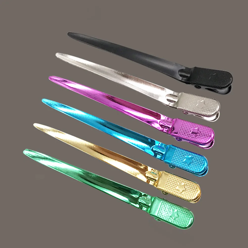 12Pcs Stainless Steel Duckbill Hair Clips Durable Alligator Clips for Face Washing Hair Styling Travel Portable No Mess Salon
12Pcs Stainless Steel Duckbill Hair Clips Durable Alligator Clips for Face Washing Hair Styling Travel Portable No Mess Salon