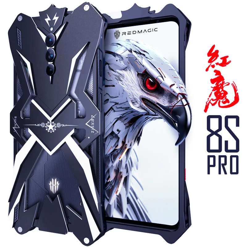 Applicable to RED MAGIC 8spro Phone Case Apple XR Metal Drop-Resistant RED MAGIC 8spro Unique Creative Anti-Fall Tide
Applicable to RED MAGIC 8spro Phone Case Apple XR Metal Drop-Resistant RED MAGIC 8spro Unique Creative Anti-Fall Tide