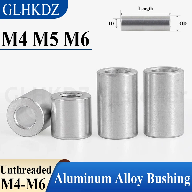 M4 M5 M6 Aluminum Alloy Bushing Washer Gasket Unthreaded Round Hollow Standoff Spacer Sleeve Standoff Column Rod Flat Gasket
M4 M5 M6 Aluminum Alloy Bushing Washer Gasket Unthreaded Round Hollow Standoff Spacer Sleeve Standoff Column Rod Flat Gasket