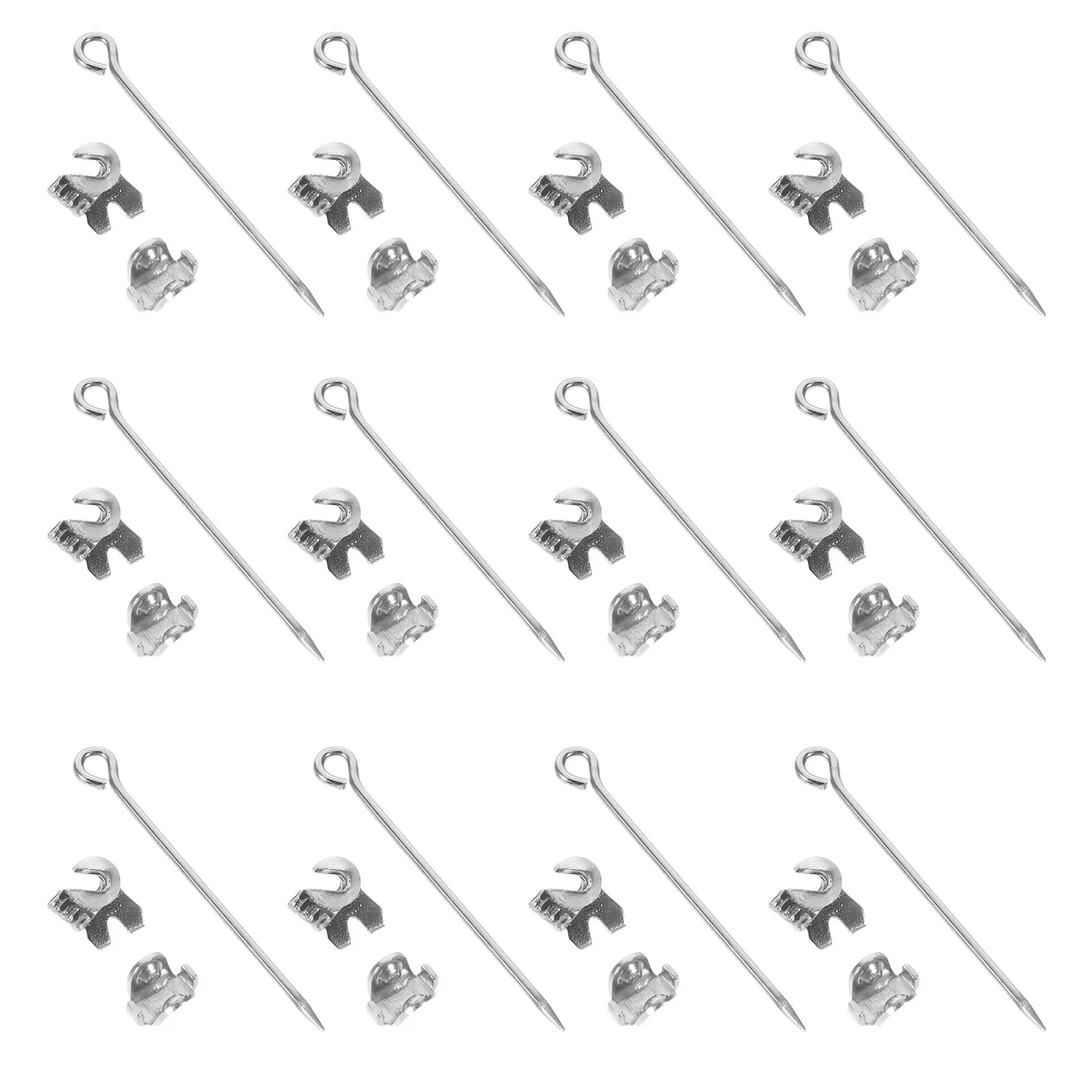 50Pcs Stainless Steel Brooch Stick Pins Lockable Safety Pin Findings for Clothing Lapel Badges Jewelry Making Accessories Brooch
50Pcs Stainless Steel Brooch Stick Pins Lockable Safety Pin Findings for Clothing Lapel Badges Jewelry Making Accessories Brooch
