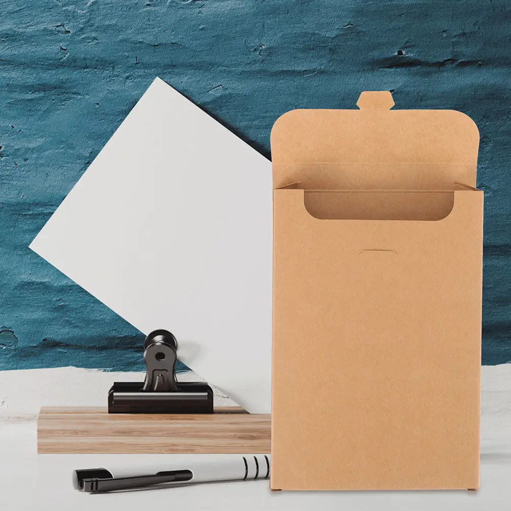 12Pcs Thick Kraft Paper Postcard Boxes Blank DIY Storage Case for Cards Envelopes Cash Greeting Cards Postcard Packing Box
12Pcs Thick Kraft Paper Postcard Boxes Blank DIY Storage Case for Cards Envelopes Cash Greeting Cards Postcard Packing Box
