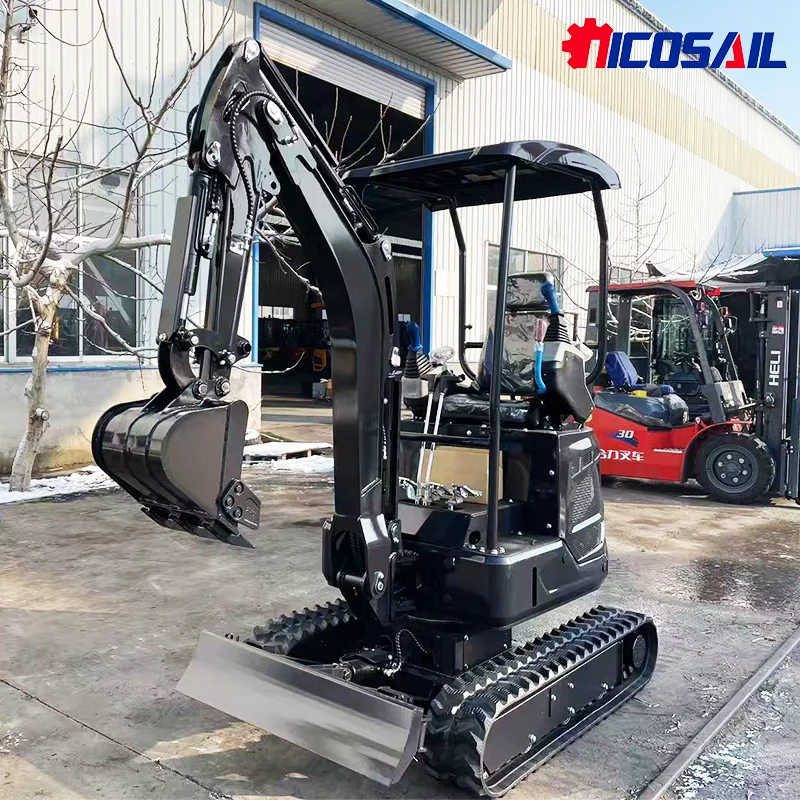 Nicosail Home Micro Excavators 1.8 Ton Hot Sale Minibagger Cheap Price Small Diggers 2 ton Mini Bagger With Cab
Nicosail Home Micro Excavators 1.8 Ton Hot Sale Minibagger Cheap Price Small Diggers 2 ton Mini Bagger With Cab