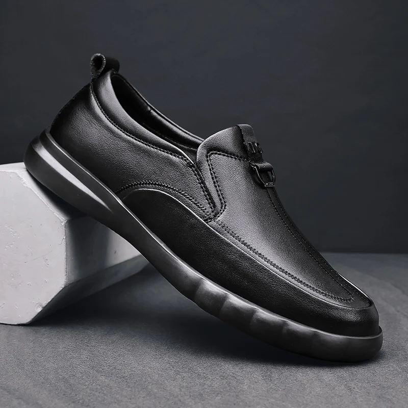 Sneakers men Shoes slip on fashion business black Formal Shoe genuine Leather Shoes Man Daily Life Shoes men moccasins
Sneakers men Shoes slip on fashion business black Formal Shoe genuine Leather Shoes Man Daily Life Shoes men moccasins
