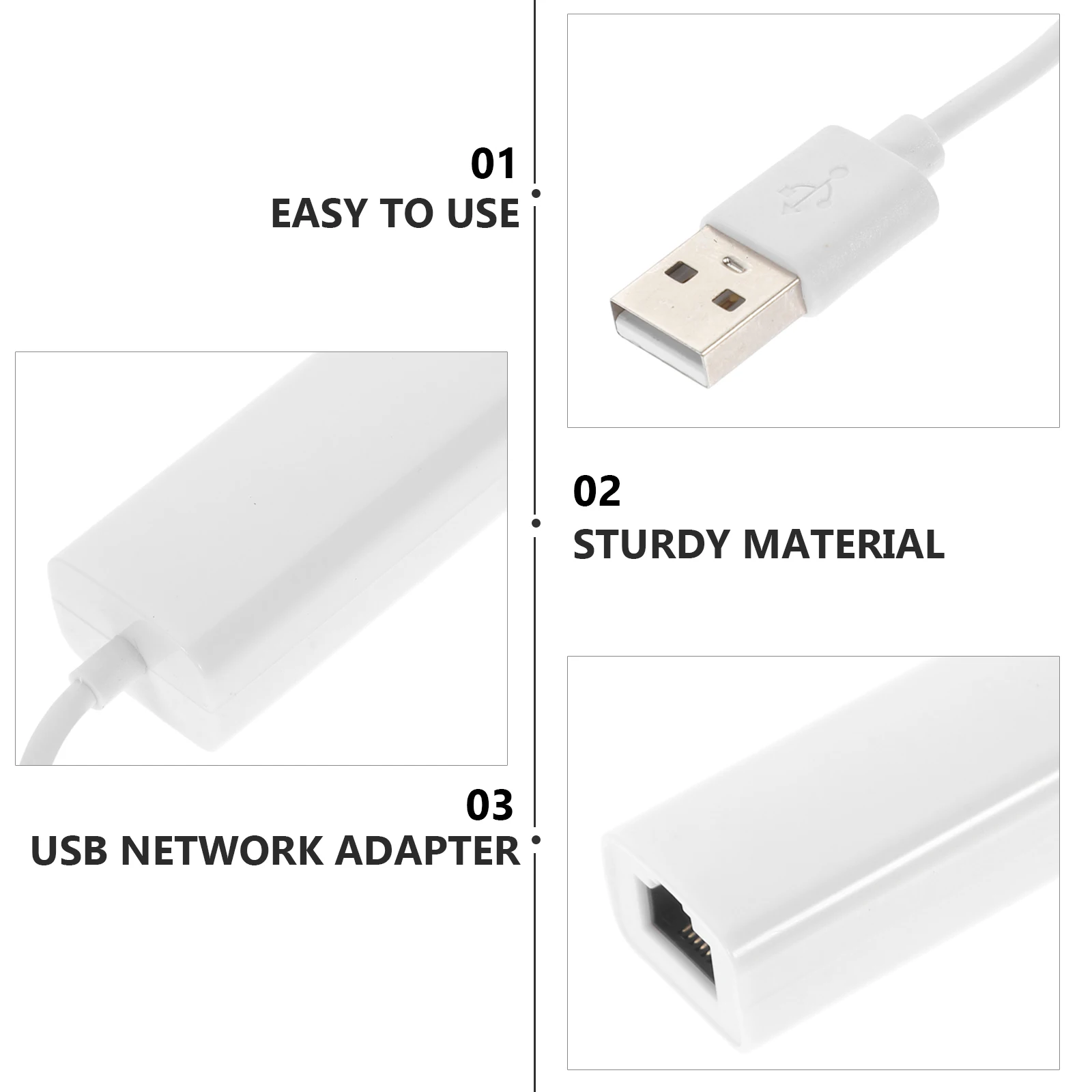 Проводная сетевая карта USB Гигабитный сетевой адаптер Ethernet Компьютер Белый конвертер Интернет Легкая работа Видеоигры Потоковое передание USB 
Проводная сетевая карта USB Гигабитный сетевой адаптер Ethernet Компьютер Белый конвертер Интернет Легкая работа Видеоигры Потоковое передание USB