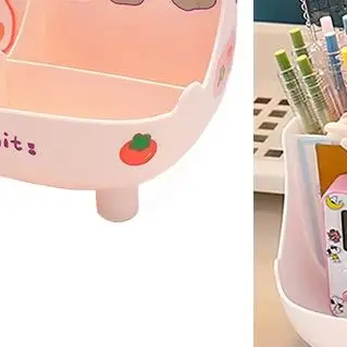 Kawaii Large-Capacity Desktop Pen Holder Cute Cartoon Stationery Storage Box Creative Pencil Organizer for Girls Desk
Kawaii Large-Capacity Desktop Pen Holder Cute Cartoon Stationery Storage Box Creative Pencil Organizer for Girls Desk