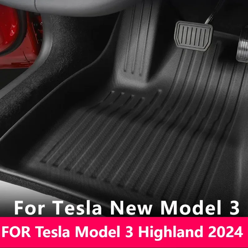 Для Tesla Model 3 Highland 2024, коврики и подкладка багажника, автомобильные аксессуары с полной защитой
Для Tesla Model 3 Highland 2024, коврики и подкладка багажника, автомобильные аксессуары с полной защитой