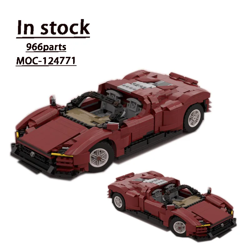 MOC-124771SP3 Supercar Assembly Splicing Building Block Model Racing Track Sports Car MOC Creative Building Blocks Toy Gift
MOC-124771SP3 Supercar Assembly Splicing Building Block Model Racing Track Sports Car MOC Creative Building Blocks Toy Gift