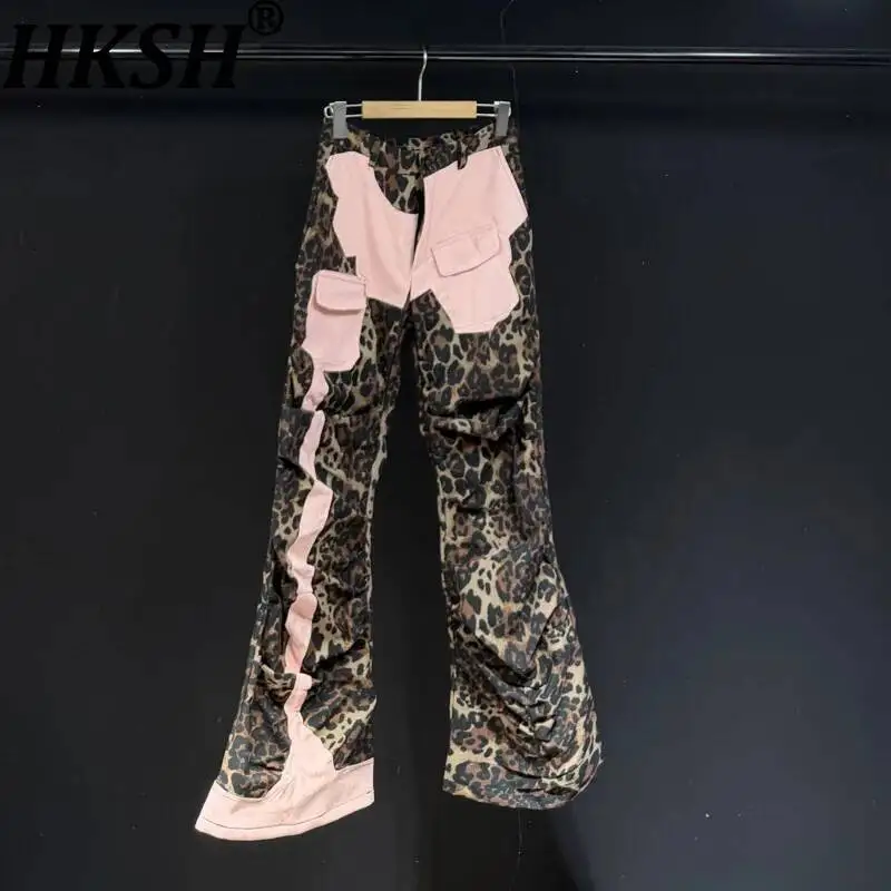 HKSH Spring New Men Tide Vintage Leopard Print Patchwork Safari Style Cargo Pants Loose Straight High Street Trendy Slim HK21116
HKSH Spring New Men Tide Vintage Leopard Print Patchwork Safari Style Cargo Pants Loose Straight High Street Trendy Slim HK21116