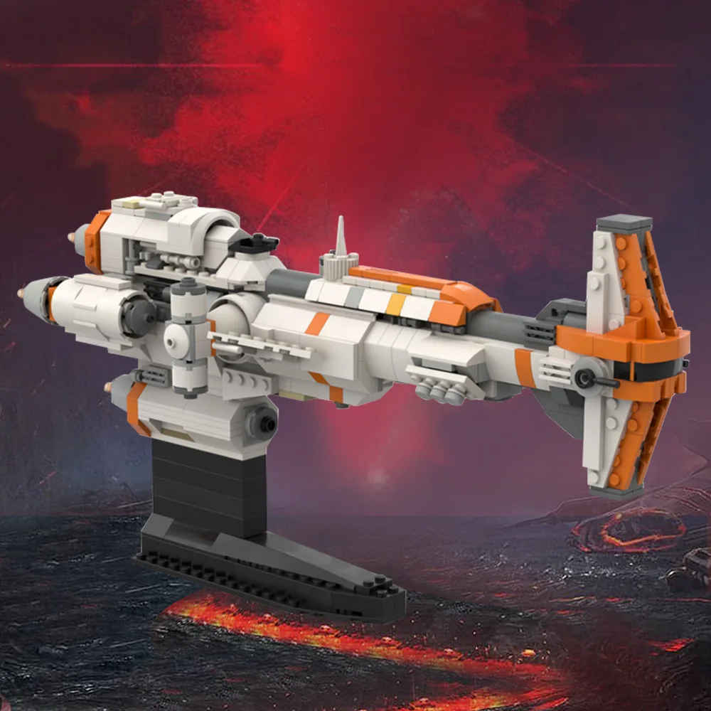 Micro Triangular Spaceship Building Blocks Sci-Fi Corvette Model Creative Gift for Adults Teens, Mini Fleet Collection Bricks
Micro Triangular Spaceship Building Blocks Sci-Fi Corvette Model Creative Gift for Adults Teens, Mini Fleet Collection Bricks