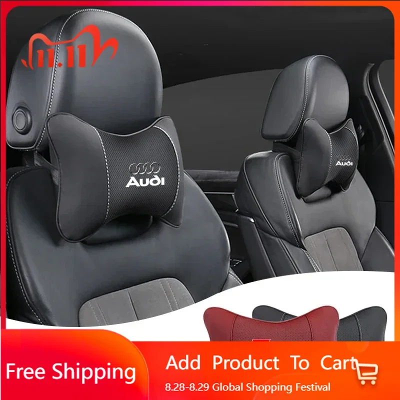 For Audi Leather Car Interior Seat Headrest Neck Pillow For Audi Sline A3 A1 A4 B8 B7 A6 C7 A5 A7 A8 B9 B6 C6 Q2 Q3 Q5 Q7 Q8 TT
For Audi Leather Car Interior Seat Headrest Neck Pillow For Audi Sline A3 A1 A4 B8 B7 A6 C7 A5 A7 A8 B9 B6 C6 Q2 Q3 Q5 Q7 Q8 TT