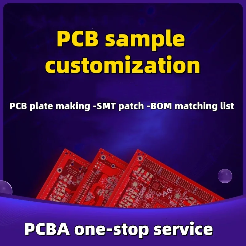 pcb sample double four-layer circuit board custom high frequency high speed pcb board production smt patch processing
pcb sample double four-layer circuit board custom high frequency high speed pcb board production smt patch processing