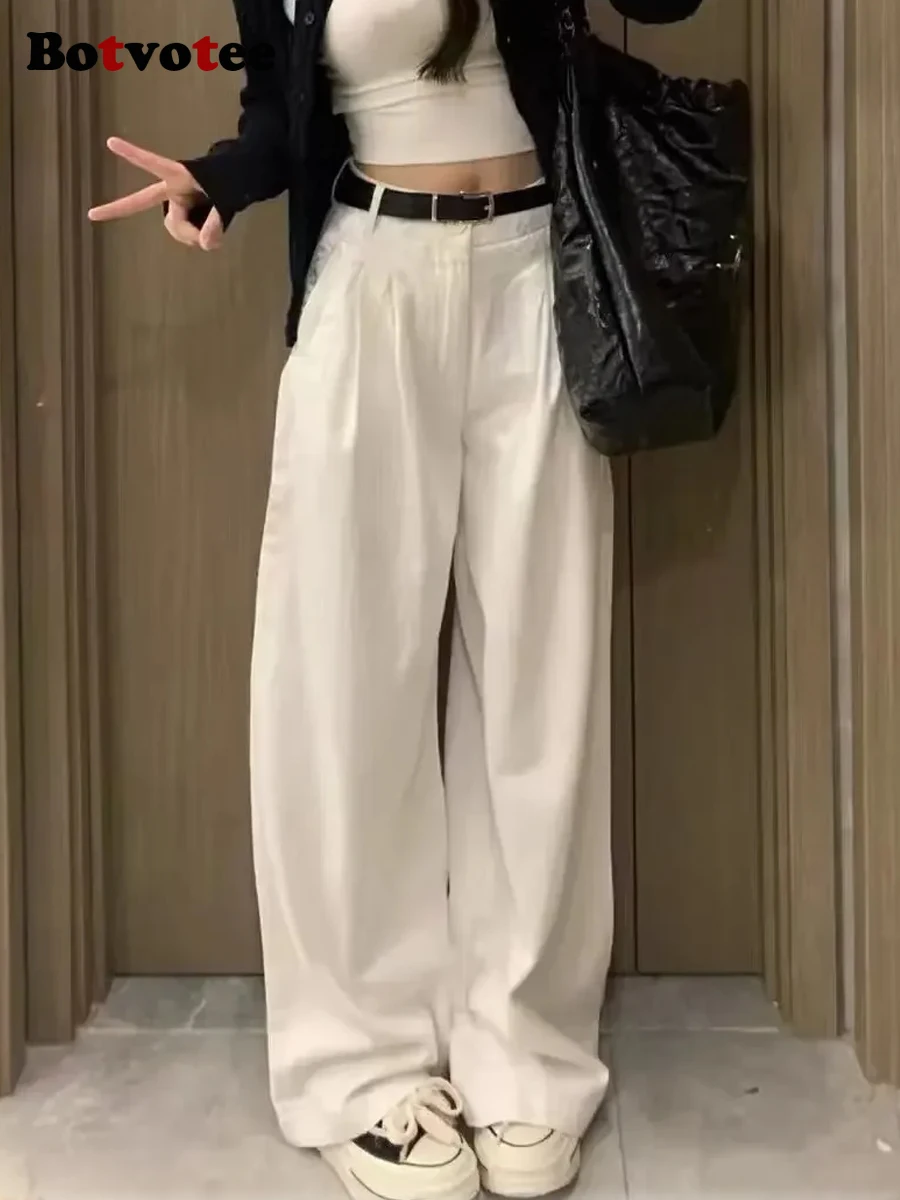 Botvotee Summer White Jeans for Women Wide Leg High Waisted Straight Denim Pants Elegant Casual Female Jeans
Botvotee Summer White Jeans for Women Wide Leg High Waisted Straight Denim Pants Elegant Casual Female Jeans