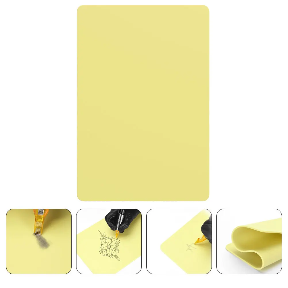 2Pcs A4 Tattoo Practice Skin Silicone Blank Soft Tattoo Skin for Practice Tattooing Realistic Feel Easy to Use Professional
2Pcs A4 Tattoo Practice Skin Silicone Blank Soft Tattoo Skin for Practice Tattooing Realistic Feel Easy to Use Professional