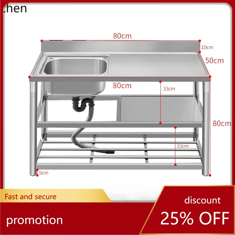 ZML Sink Kitchen Water Stopper Vegetable Washing Basin Dishwashing Sink Countertop Integrated Cabinet Double Single Sink
ZML Sink Kitchen Water Stopper Vegetable Washing Basin Dishwashing Sink Countertop Integrated Cabinet Double Single Sink