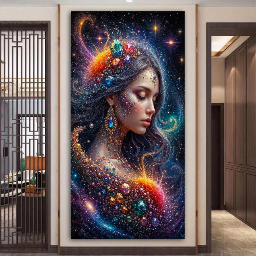 Fullcang Фэнтези Богиня Diy Алмазная картина Красивая женщина Полная дрель Мозаика Вышивка Красивая девушка Размер изображения 100x200 см
Fullcang Фэнтези Богиня Diy Алмазная картина Красивая женщина Полная дрель Мозаика Вышивка Красивая девушка Размер изображения 100x200 см