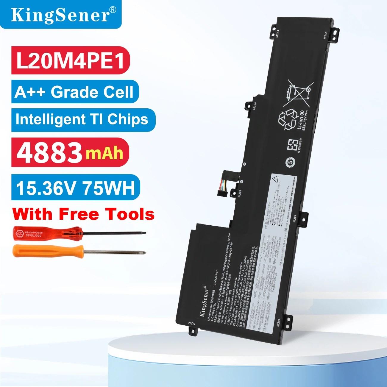 Аккумулятор KingSener L20M4PE1 для ноутбука, для Lenovo IdeaPad 5 Pro-16ACH6 IdeaPad Creator 5-16ACH6 Series L20C4PE1 L20L4PE1 7
Аккумулятор KingSener L20M4PE1 для ноутбука, для Lenovo IdeaPad 5 Pro-16ACH6 IdeaPad Creator 5-16ACH6 Series L20C4PE1 L20L4PE1 7