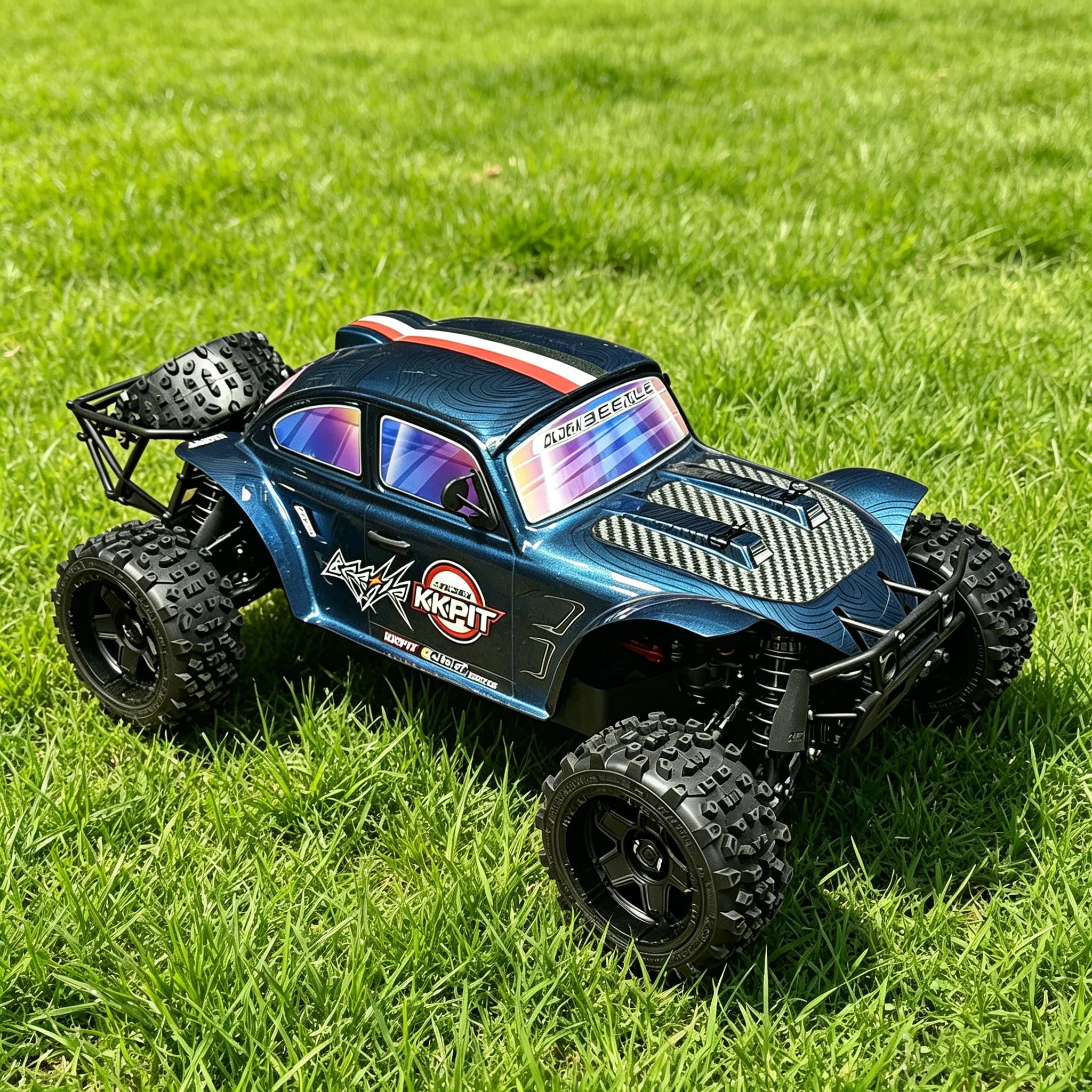 KKPIT New Remote Control Truck KBT K2 SP Kone Golden Beetle 4WD 1/10 Scale High Performance Electric Off Road Desert RC Car Toy
KKPIT New Remote Control Truck KBT K2 SP Kone Golden Beetle 4WD 1/10 Scale High Performance Electric Off Road Desert RC Car Toy