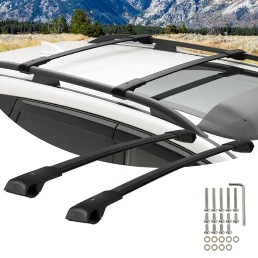 Roof Rack Cross Bars fits for 2019-2026 Subaru Ascent with Raised Side Rails Adjustable Aluminum Crossbars Compatible with Roof
Roof Rack Cross Bars fits for 2019-2026 Subaru Ascent with Raised Side Rails Adjustable Aluminum Crossbars Compatible with Roof