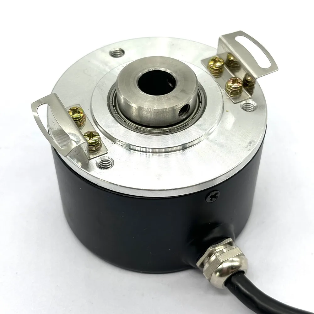 Новый роторный энкодер GHH60-12G600BML5 с полым валом 12 мм, выходом DC5V, 600 импульсов, линейным драйвером и сигналами ABZA-B-Z-
Новый роторный энкодер GHH60-12G600BML5 с полым валом 12 мм, выходом DC5V, 600 импульсов, линейным драйвером и сигналами ABZA-B-Z-