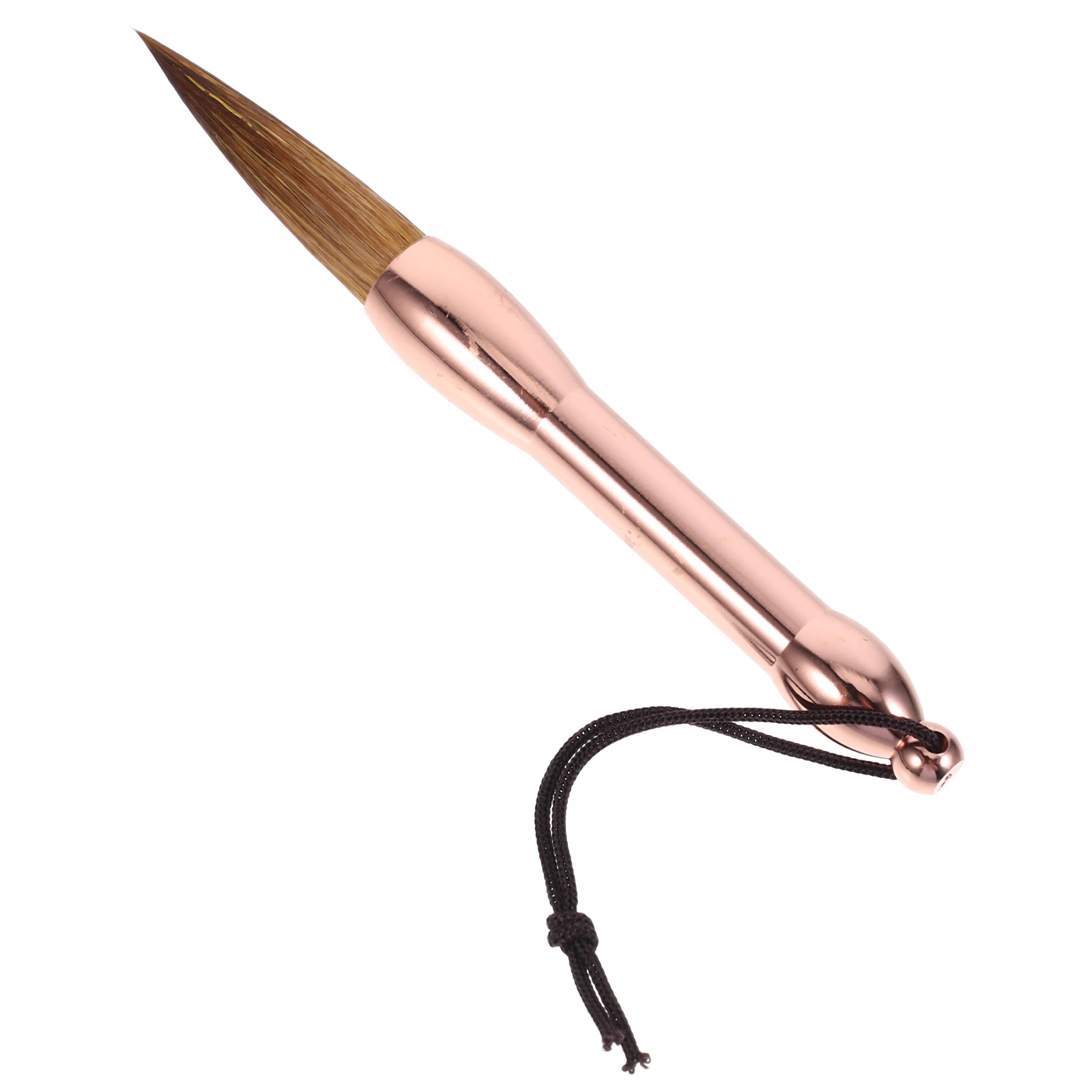 Mini Pocket Chinese Calligraphy Brush Copper Rod Soft Tip Calligraphy Pen Ink Brush for Smooth Writing Painting Drawing
Mini Pocket Chinese Calligraphy Brush Copper Rod Soft Tip Calligraphy Pen Ink Brush for Smooth Writing Painting Drawing