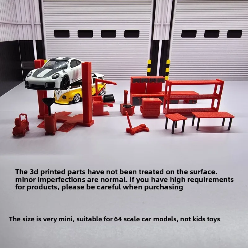1: 64 Diorama Garage Repair Tool Model Set Workshop Scene Parking Lot Car Repair Accessories Model Diecast Car Repair Props
1: 64 Diorama Garage Repair Tool Model Set Workshop Scene Parking Lot Car Repair Accessories Model Diecast Car Repair Props