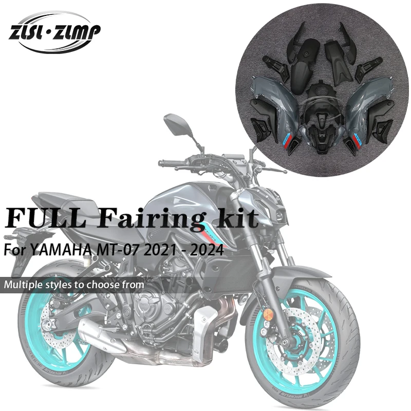 For YAMAHA MT-07 MT 07 MT07 2021 - 2022 - 2023 - 2024 Motorcycle fairing body kit ABS injection molding Exterior Accessories
For YAMAHA MT-07 MT 07 MT07 2021 - 2022 - 2023 - 2024 Motorcycle fairing body kit ABS injection molding Exterior Accessories