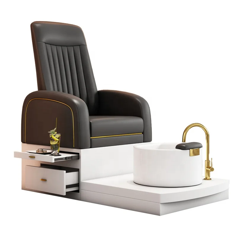Modern White Electric Reclining Massage Manicure and Pedicure Luxury Foot Bath Chair for Nail Salon Furniture
Modern White Electric Reclining Massage Manicure and Pedicure Luxury Foot Bath Chair for Nail Salon Furniture