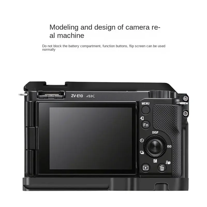 (A03R) Camera Cage Rig Quick Release Plate Stabilizer Rig Protective for Sony ZVE10 DSLR Camera Video Shooting,B
(A03R) Camera Cage Rig Quick Release Plate Stabilizer Rig Protective for Sony ZVE10 DSLR Camera Video Shooting,B