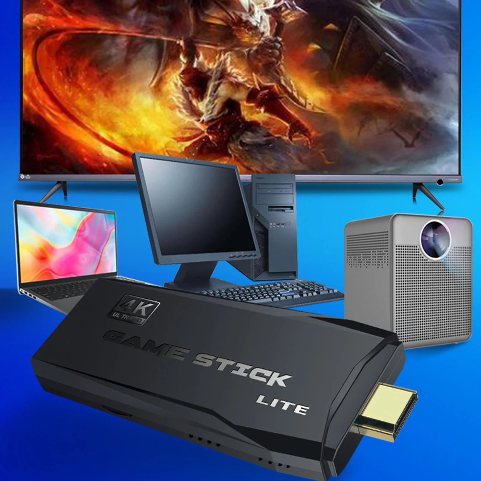Беспроводная игровая консоль в стиле ретро 4K, 2,4 ГГц, 20 000 игр, 9 эмуляторов, ретро-игровая палка с памятью 64 ГБ, ретро-игровая палка
Беспроводная игровая консоль в стиле ретро 4K, 2,4 ГГц, 20 000 игр, 9 эмуляторов, ретро-игровая палка с памятью 64 ГБ, ретро-игровая палка