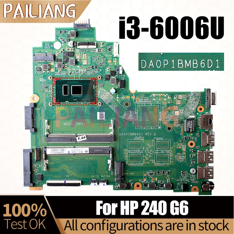 Материнская плата для ноутбука HP 240 G6 материнская плата для ноутбука DA0P1BMB6D1, полностью протестирована
Материнская плата для ноутбука HP 240 G6 материнская плата для ноутбука DA0P1BMB6D1, полностью протестирована