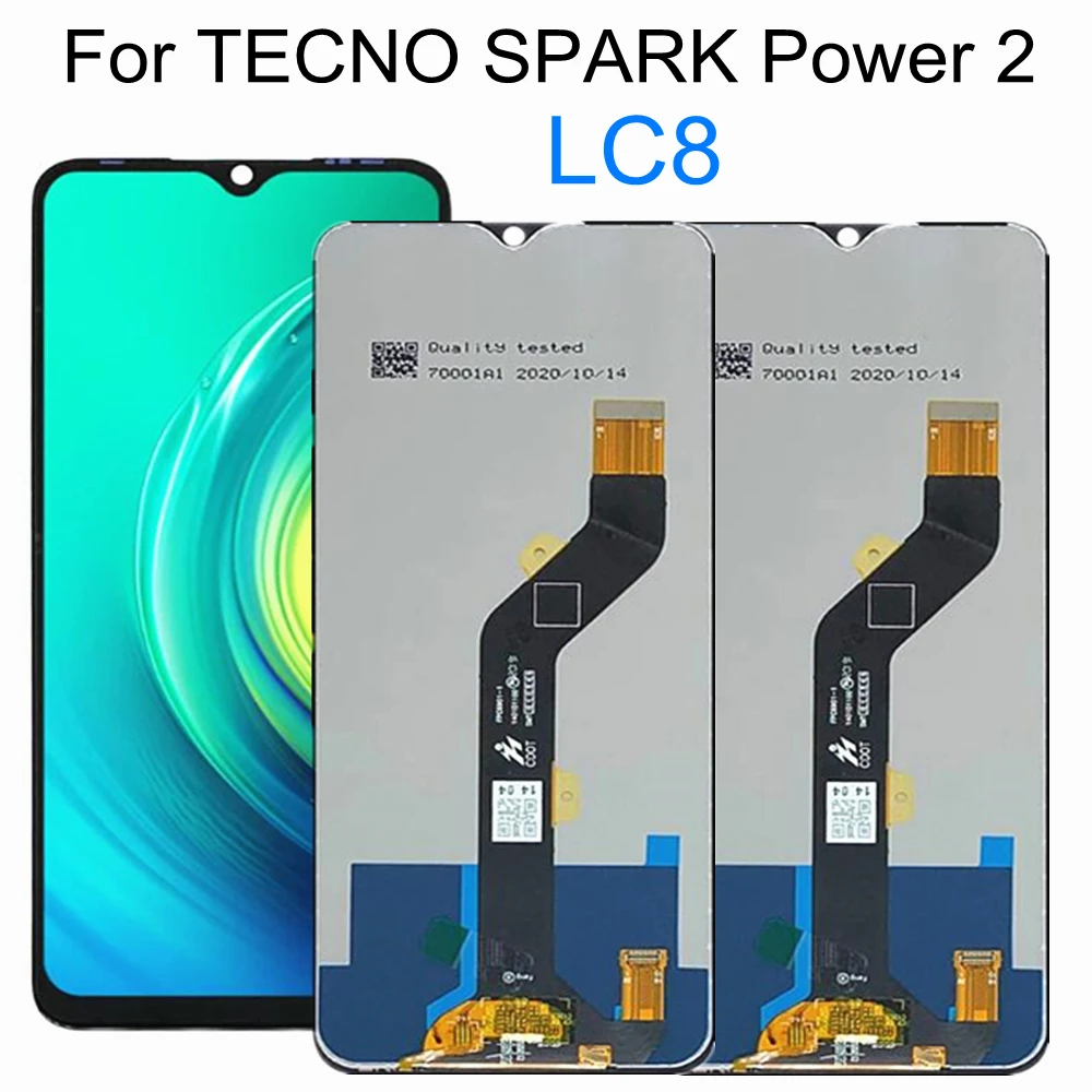 7.0 LCD For Tecno Spark Power 2 LC8 LCD Display Touch Screen Digitizer Assembly Replacement
7.0 LCD For Tecno Spark Power 2 LC8 LCD Display Touch Screen Digitizer Assembly Replacement