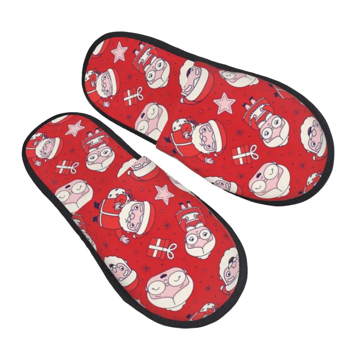 Custom Christmas Santa Claus Pattern Cozy Scuff Memory Foam Slippers Women Bedroom House Shoes
Custom Christmas Santa Claus Pattern Cozy Scuff Memory Foam Slippers Women Bedroom House Shoes