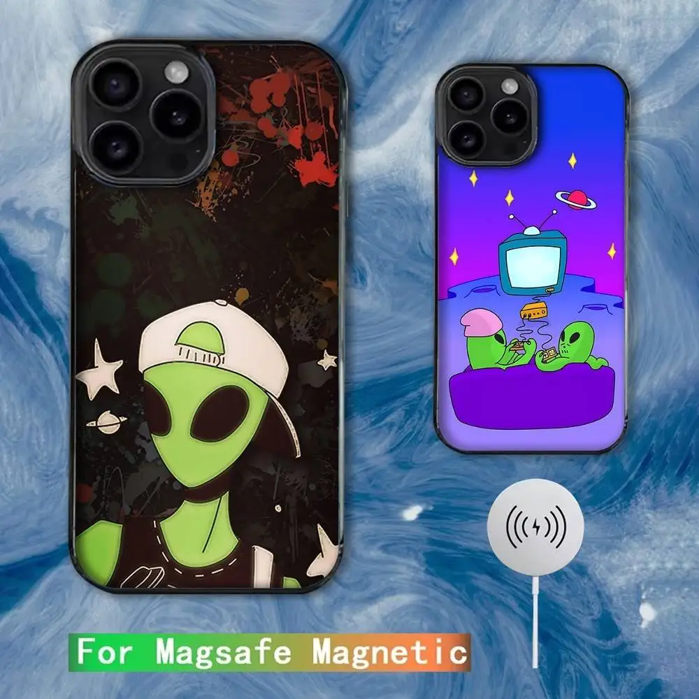 Alien Martian UFO Phone Case For iPhone 16e,16,15,14,13,12,11,Plus,Pro,Max,Mini Magsafe Magnetic Wireless Charging
Alien Martian UFO Phone Case For iPhone 16e,16,15,14,13,12,11,Plus,Pro,Max,Mini Magsafe Magnetic Wireless Charging