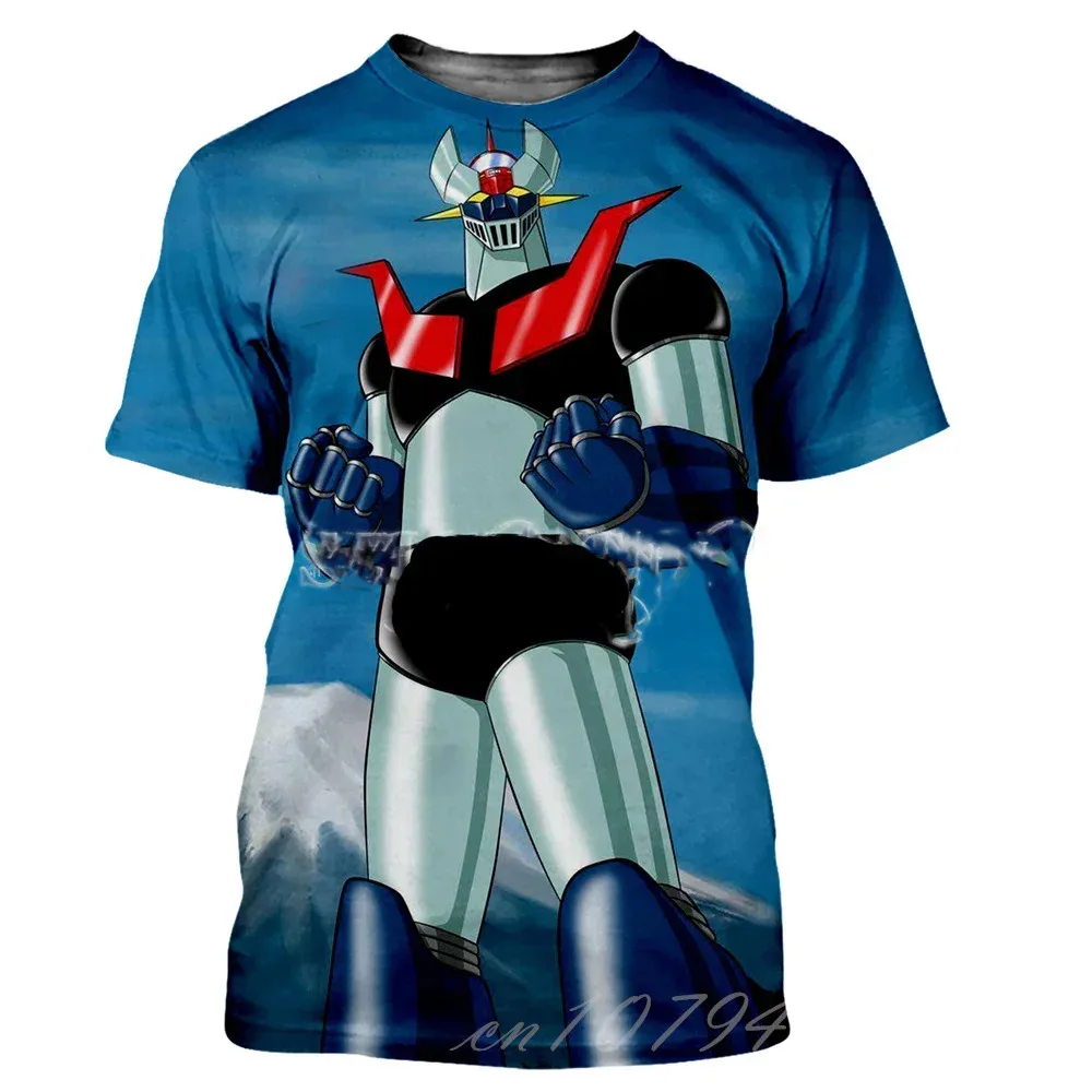 Мужские повседневные часы Mazinger Z, футболка с 3D принтом и коротким рукавом, уличная одежда в стиле Харадзюку, лето 2024
Мужские повседневные часы Mazinger Z, футболка с 3D принтом и коротким рукавом, уличная одежда в стиле Харадзюку, лето 2024