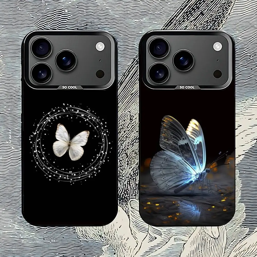 luxury butterfly Phone Case For iPhone 17,16,15,14,13,12,11,Pro,Max,Plus,E,Air,Mini Black IMD Cover
luxury butterfly Phone Case For iPhone 17,16,15,14,13,12,11,Pro,Max,Plus,E,Air,Mini Black IMD Cover
