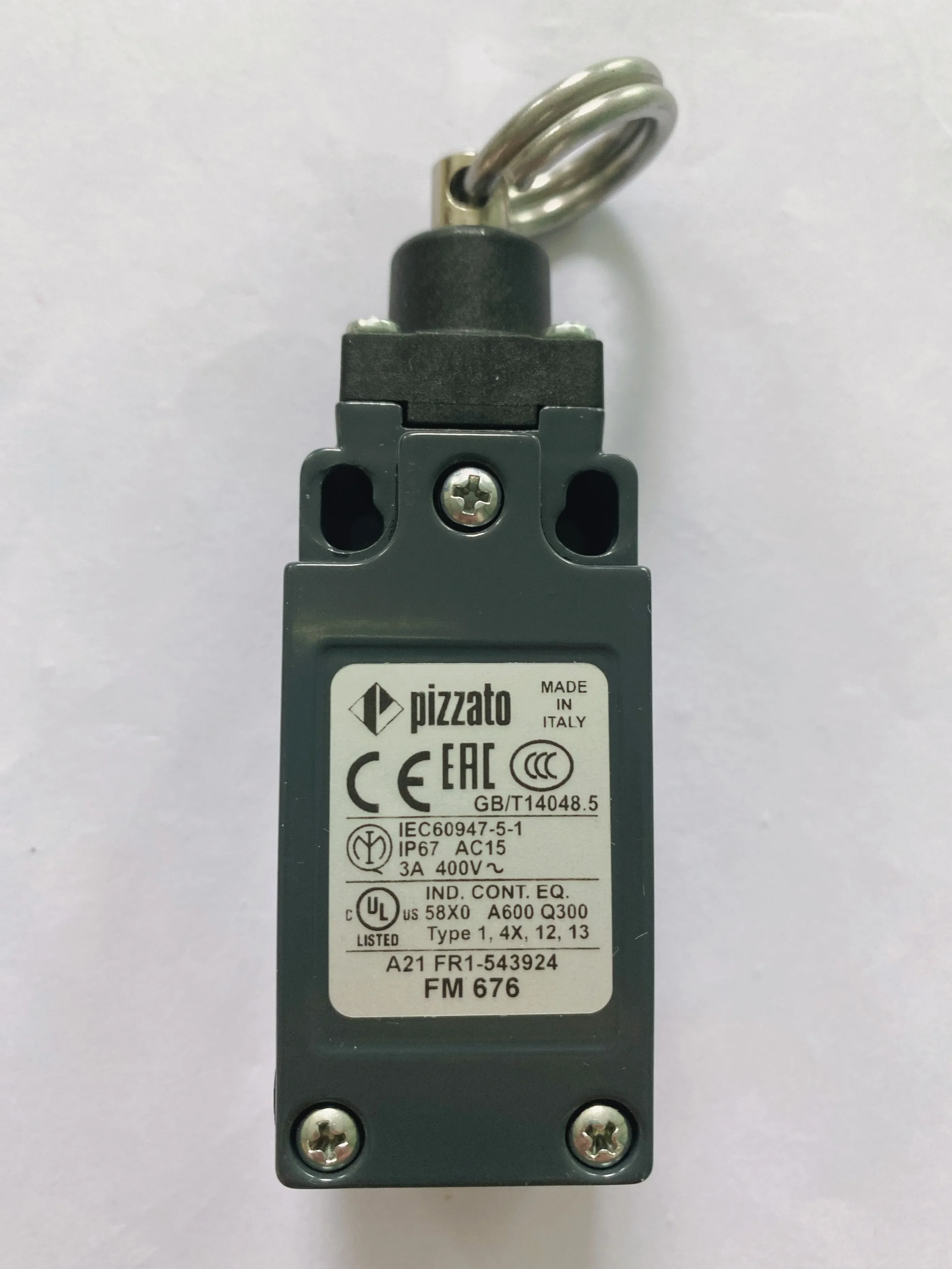 New original Pizzato FM676 rope switch
New original Pizzato FM676 rope switch