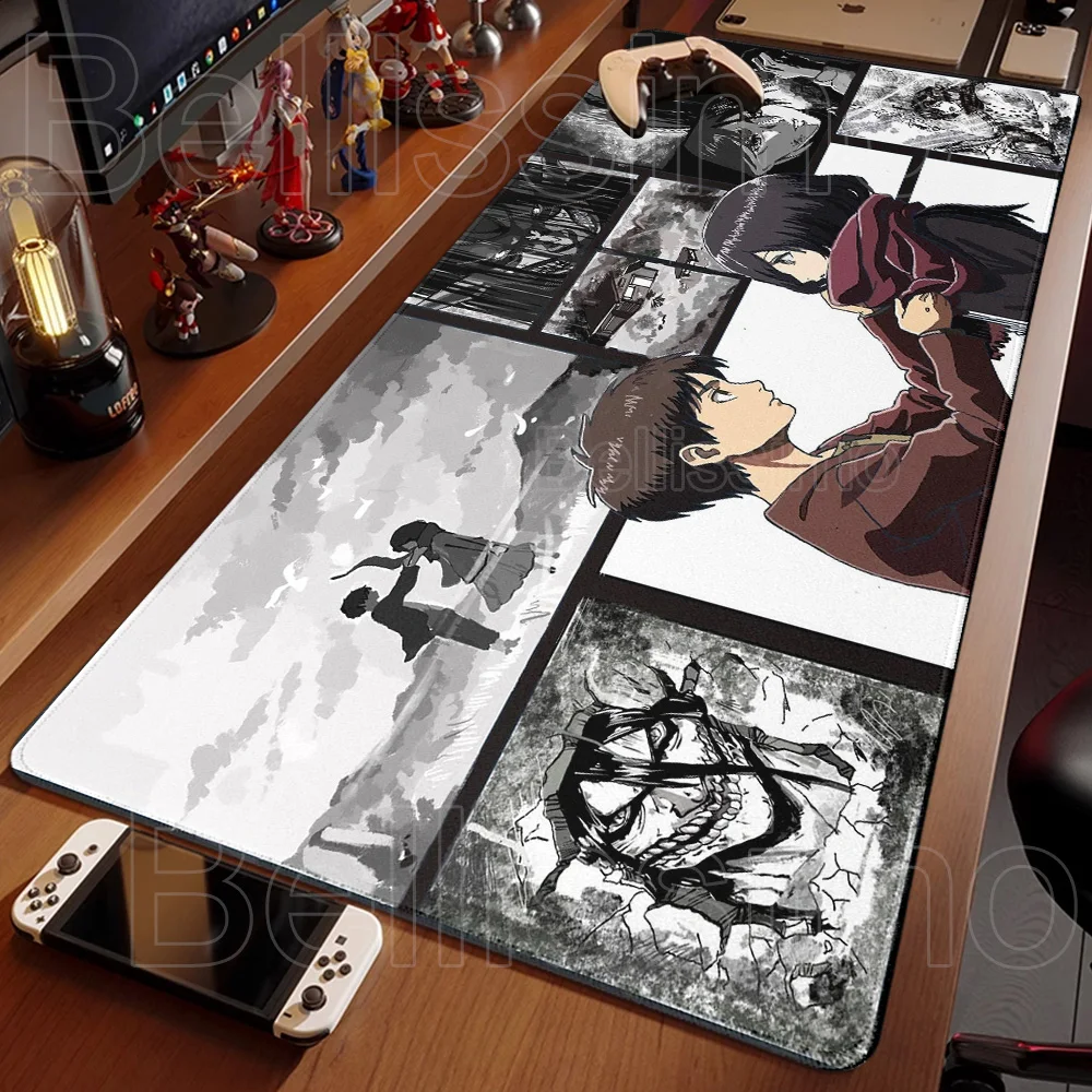 Anime Attack On Titan Mouse Pad Computer Non-slip Gaming Mousepad XXL Locking Edge Game PC Laptop Keyboard Mouse Mat Desk Carpet
Anime Attack On Titan Mouse Pad Computer Non-slip Gaming Mousepad XXL Locking Edge Game PC Laptop Keyboard Mouse Mat Desk Carpet