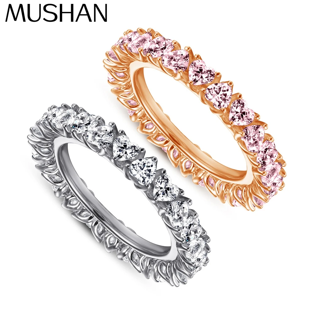 MuShan Jewelry 925 Sterling Silver Rings Bands Engagement Ring 5A Cubic Zirconia Delicate Anniversary Rings Bands Women Gift
MuShan Jewelry 925 Sterling Silver Rings Bands Engagement Ring 5A Cubic Zirconia Delicate Anniversary Rings Bands Women Gift