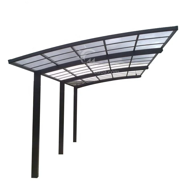 Sun protection "L" Shape Design Polycarbonate Carport for Rain Shelter
Sun protection "L" Shape Design Polycarbonate Carport for Rain Shelter
