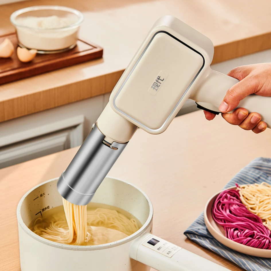 Noodle machine household hand-held noodle pressing machine gun automatic small electric pasta maker
Noodle machine household hand-held noodle pressing machine gun automatic small electric pasta maker