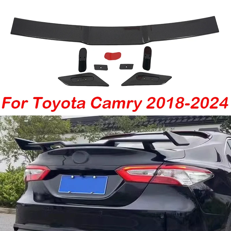 TRD стиль ABS пластиковый задний спойлер багажник крыло спойлер для губ для Toyota Camry 2018-2024 2021 2022
TRD стиль ABS пластиковый задний спойлер багажник крыло спойлер для губ для Toyota Camry 2018-2024 2021 2022