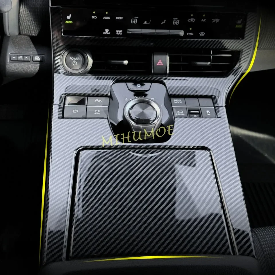 Для Toyota bZ4X Subaru Solterra, внутренняя панель переключения передач из углеродного волокна, накладки на панель переключения передач 2023 2024 2025
Для Toyota bZ4X Subaru Solterra, внутренняя панель переключения передач из углеродного волокна, накладки на панель переключения передач 2023 2024 2025