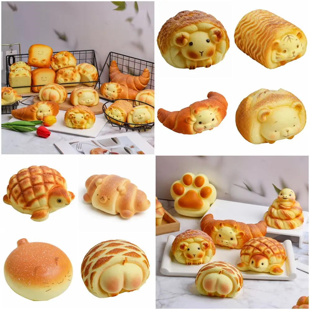 Cartoon Animal Simulation Bread Pinch Le PU Slow Rebound Yellow Stress Relief Toy Photo Props Decompress Artificial Bread Models
Cartoon Animal Simulation Bread Pinch Le PU Slow Rebound Yellow Stress Relief Toy Photo Props Decompress Artificial Bread Models