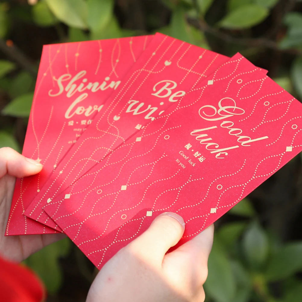 36Pcs Traditional Chinese Style Red Money Envelopes Retro Gift Packets for New Year Weddings Birthday Celebrations
36Pcs Traditional Chinese Style Red Money Envelopes Retro Gift Packets for New Year Weddings Birthday Celebrations