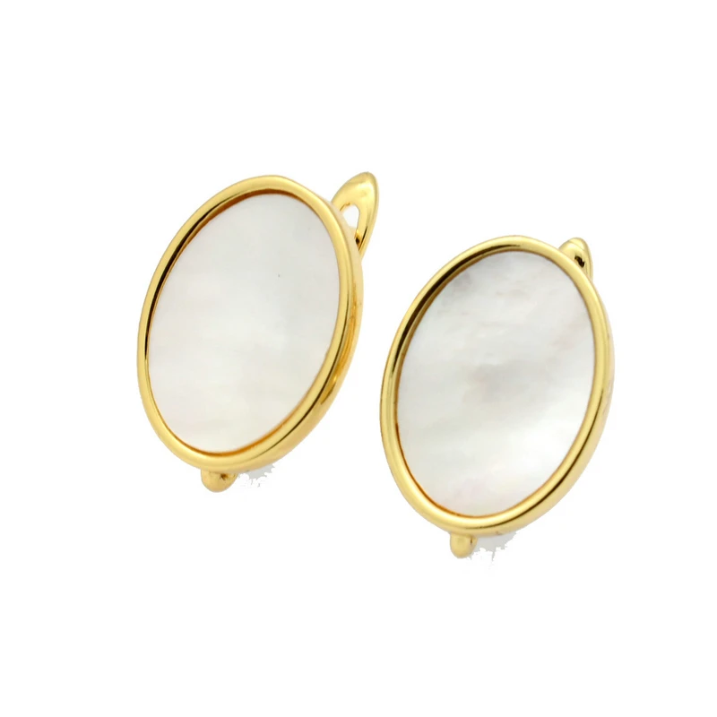 Luxury Women Designer Earrings Silver Gold Plated Copper Natural Shell Pearl Oval Ear Hooks for DIY Women Earring
Luxury Women Designer Earrings Silver Gold Plated Copper Natural Shell Pearl Oval Ear Hooks for DIY Women Earring