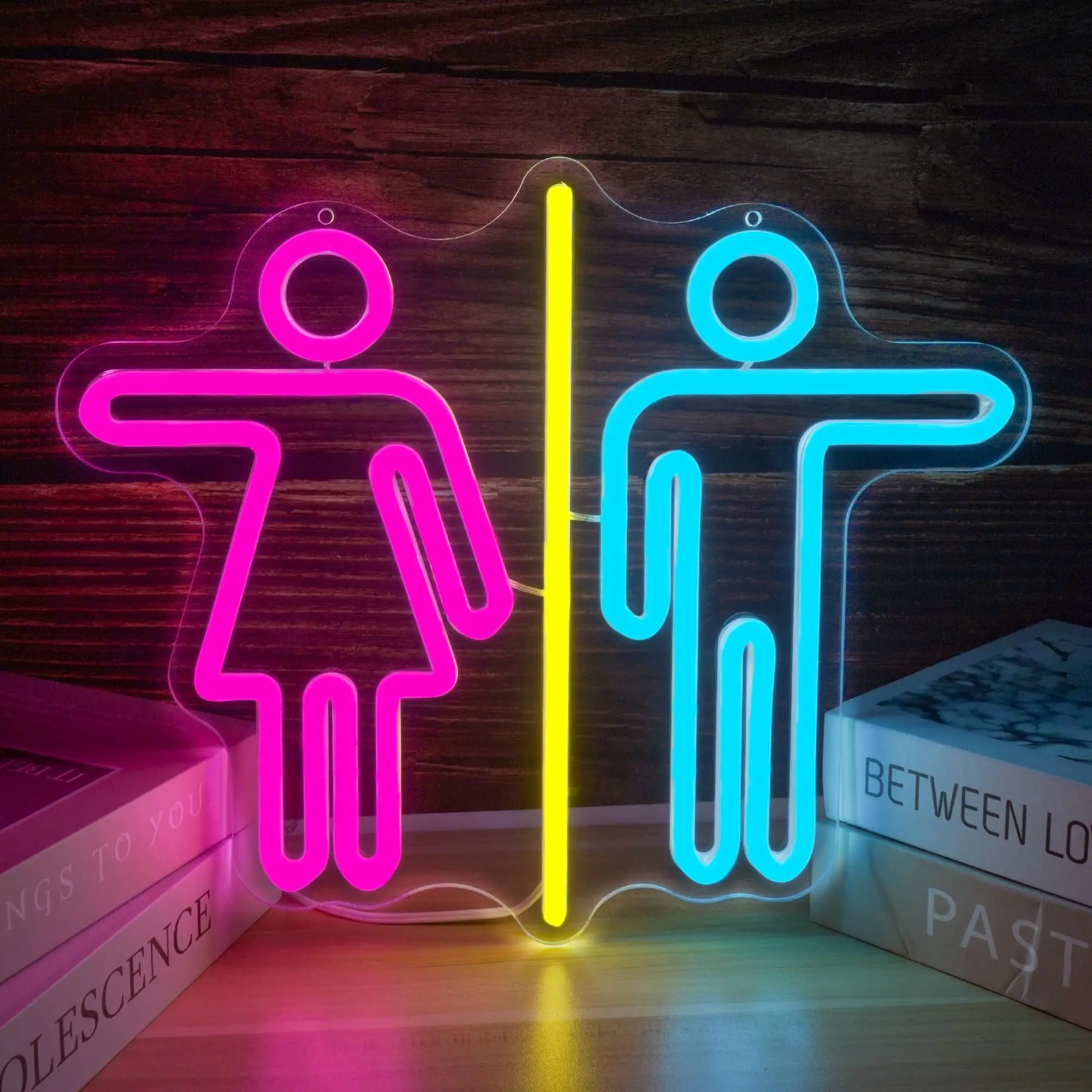 Restroom Neon Signs Dimmable LED Toilet Restroom Signs for Business Ideal for Bathroom, Bar, Hotel, Hospital,Home Decoration
Restroom Neon Signs Dimmable LED Toilet Restroom Signs for Business Ideal for Bathroom, Bar, Hotel, Hospital,Home Decoration